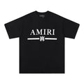 AMIRI Bar Motif Graphic Short-Sleeve T-Shirt — front