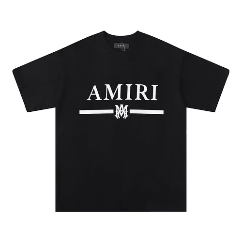 AMIRI Bar Motif Graphic Short-Sleeve T-Shirt — front