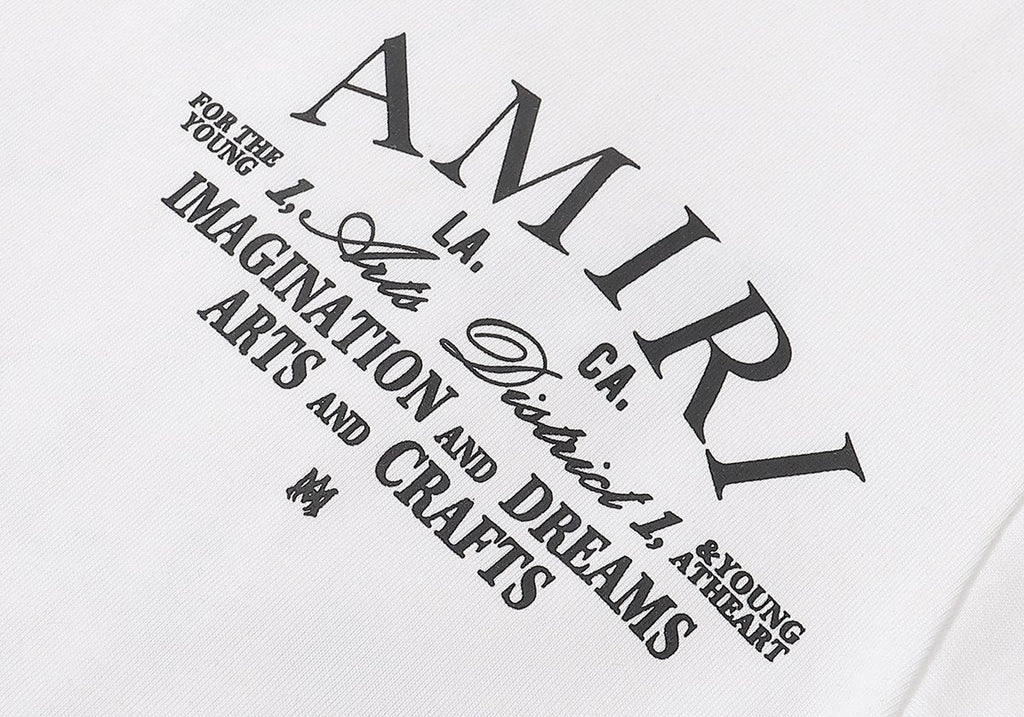 AMIRI Typography Graphic T-Shirt — detail