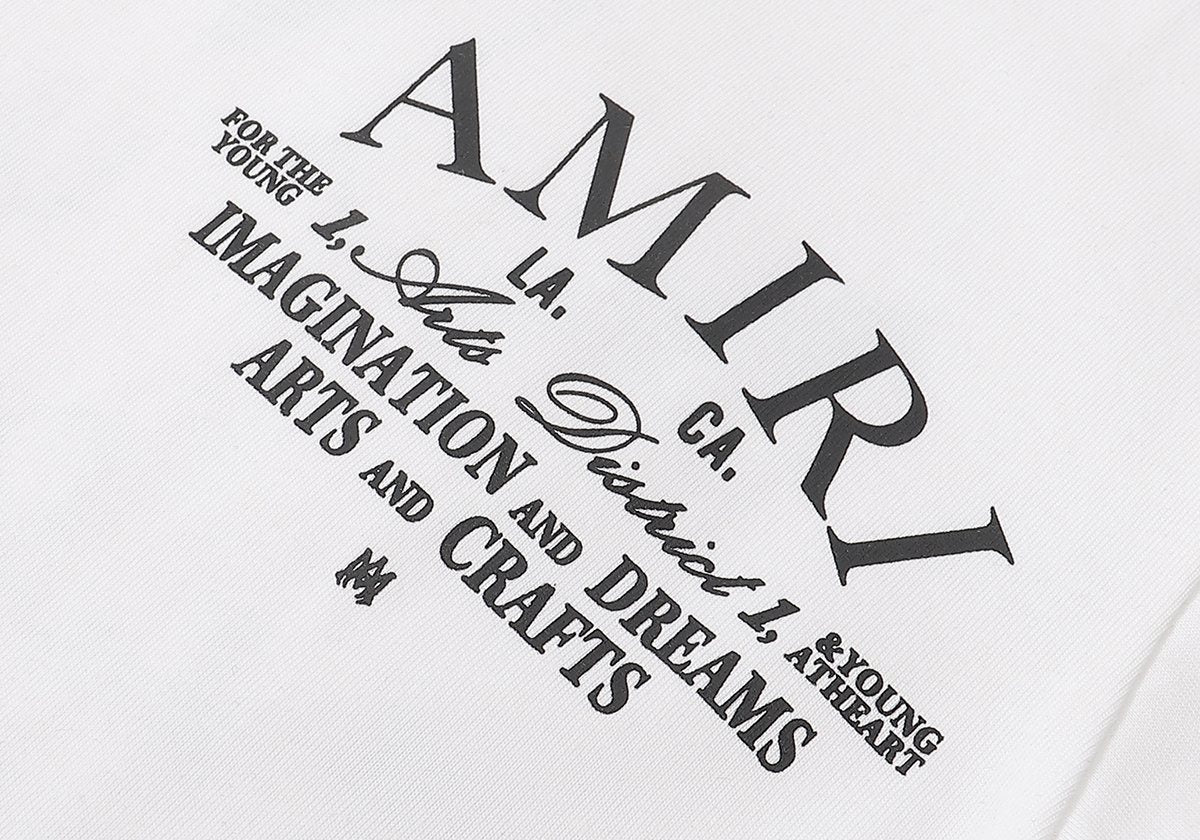 AMIRI Typography Graphic T-Shirt — detail