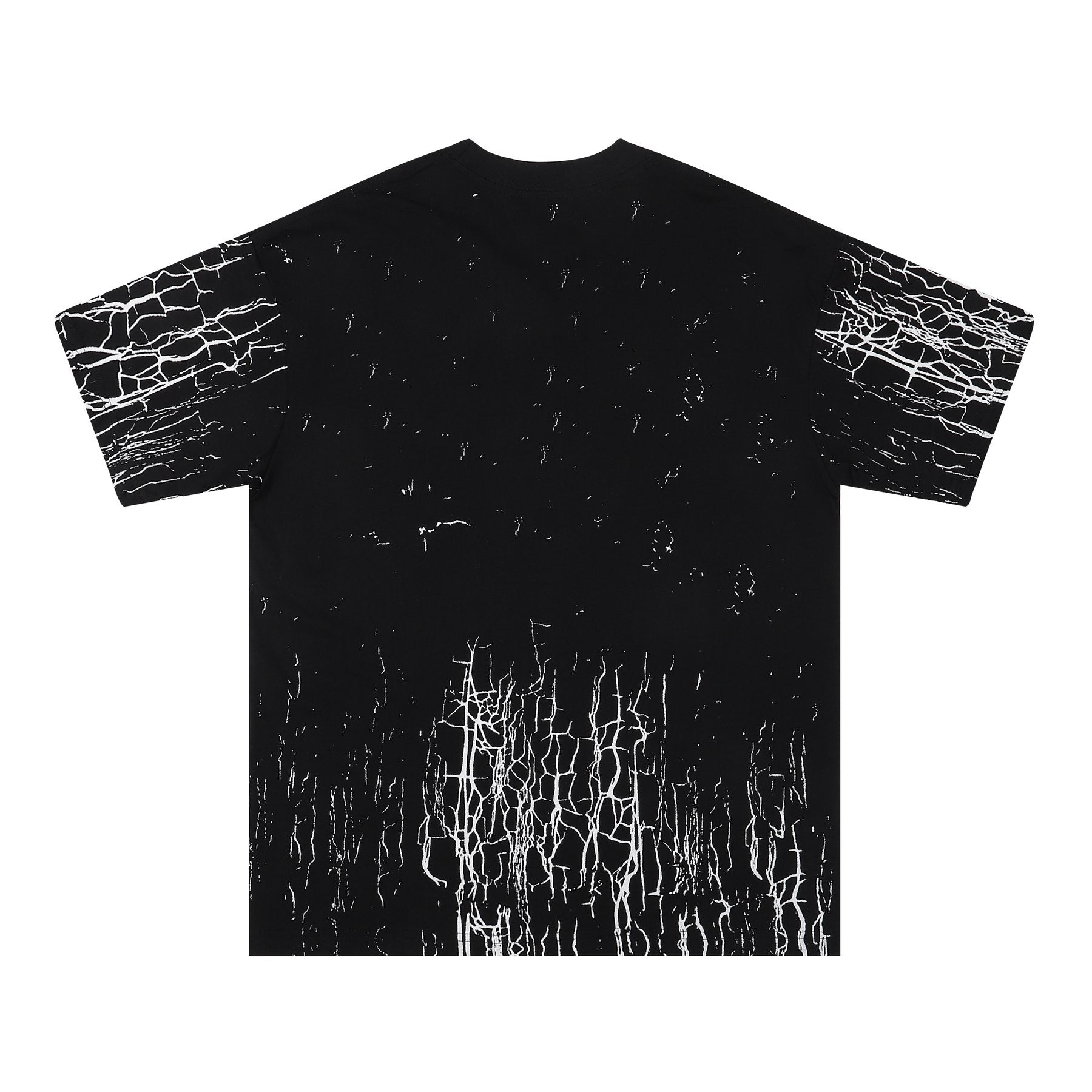 AMIRI Distressed Crackle Graphic T-Shirt — back