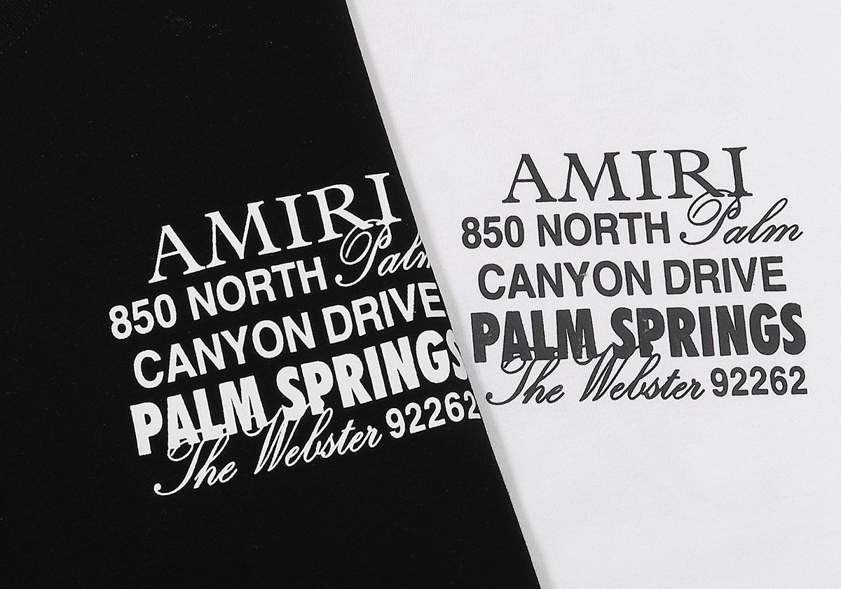 AMIRI Pink Bone Graphic T-Shirt — detail