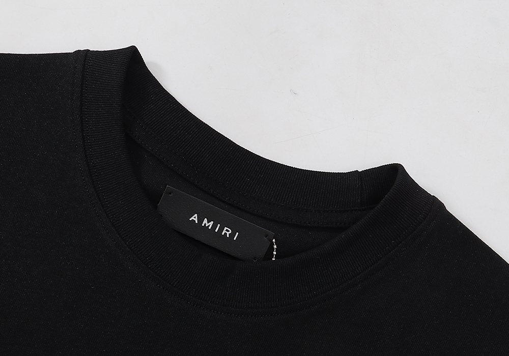 AMIRI Circular Back Graphic Short-Sleeve T-Shirt — neck_label