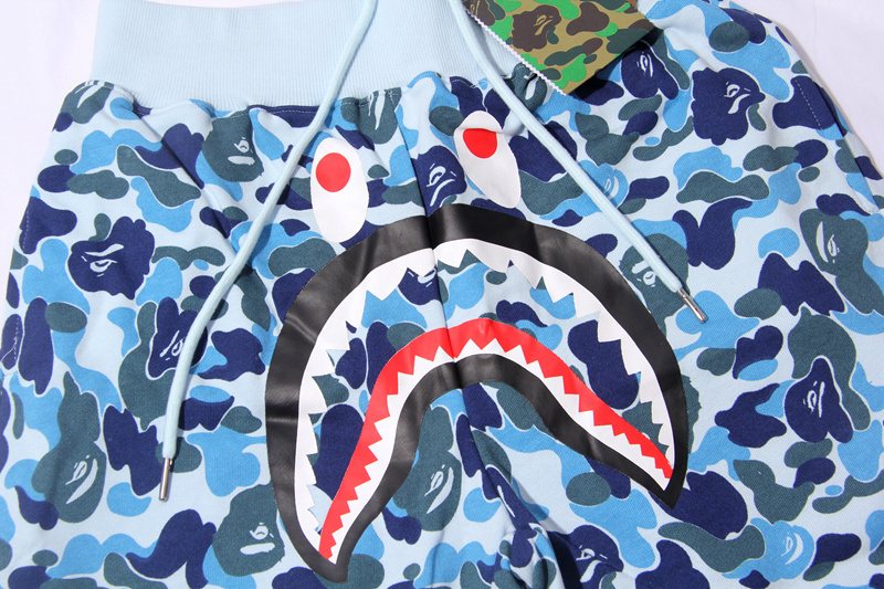 BAPE WGM Camouflage Graphic Shorts — detail