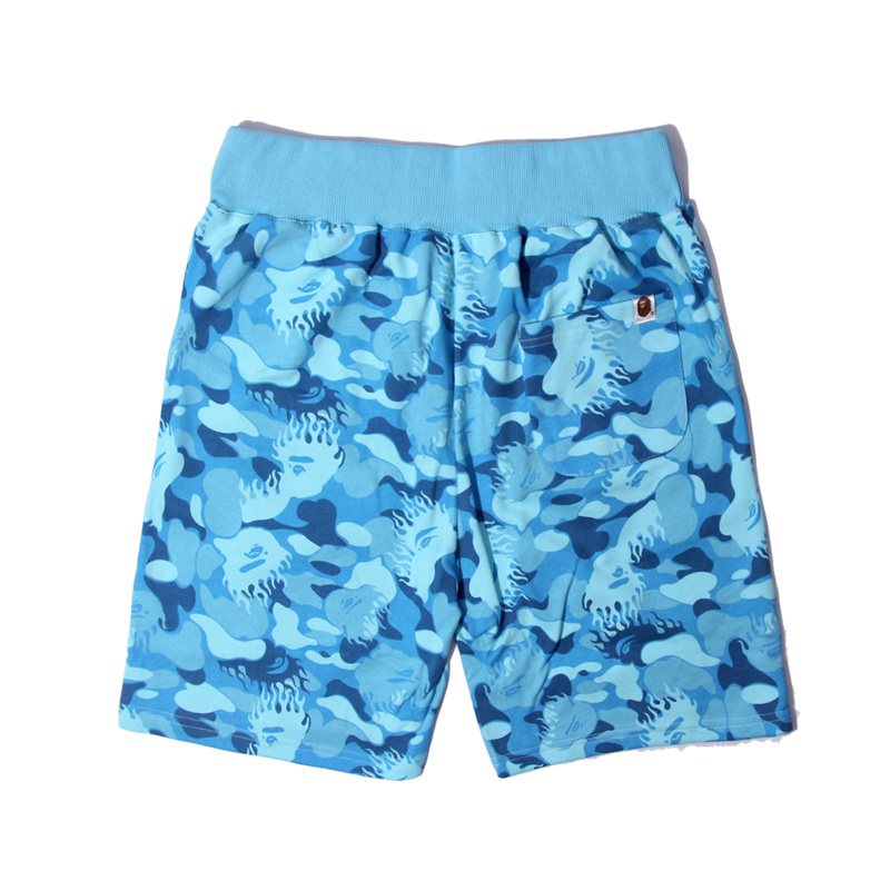 BAPE Camouflage Drawstring Shorts — back