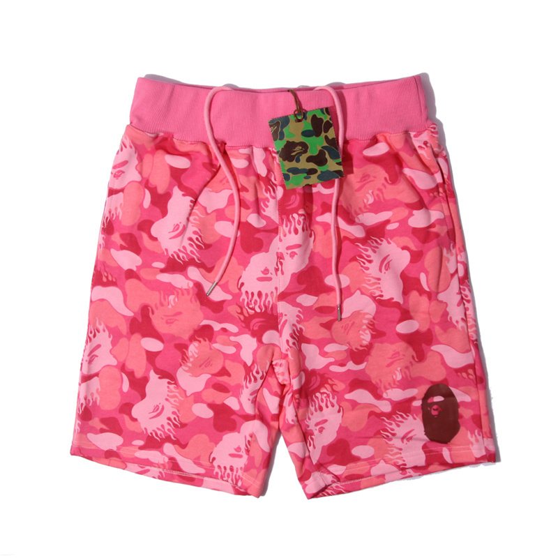 BAPE Camouflage Drawstring Shorts — front
