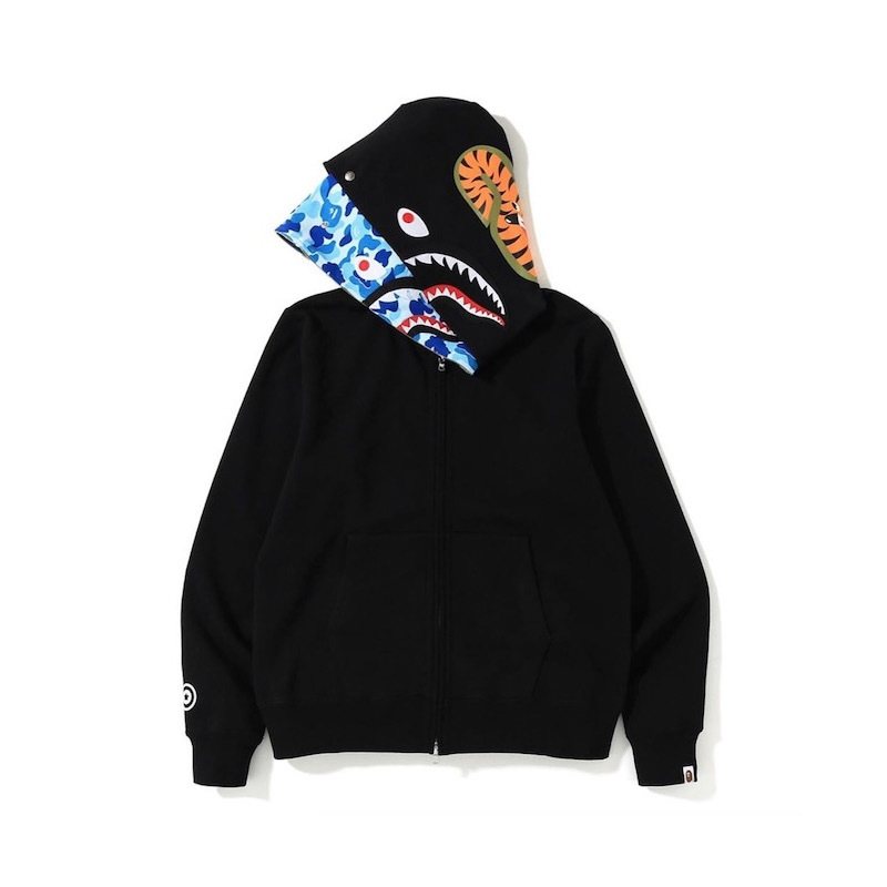 BAPE Shark Face Full-Zip Hoodie — hero