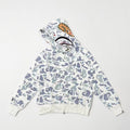BAPE Shark Camo Zip-Up Hoodie — hero