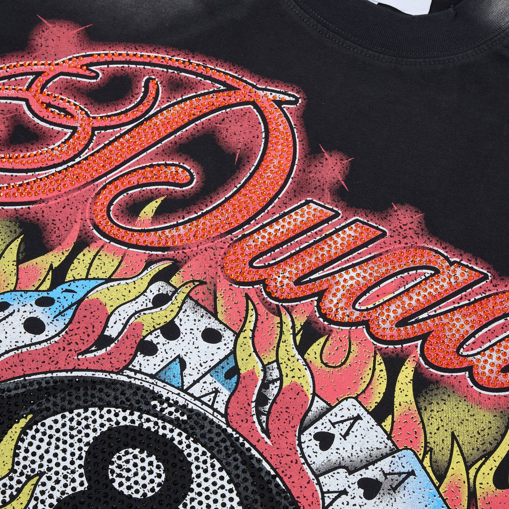 DUAA Risk Graphic Short-Sleeve T-Shirt — detail