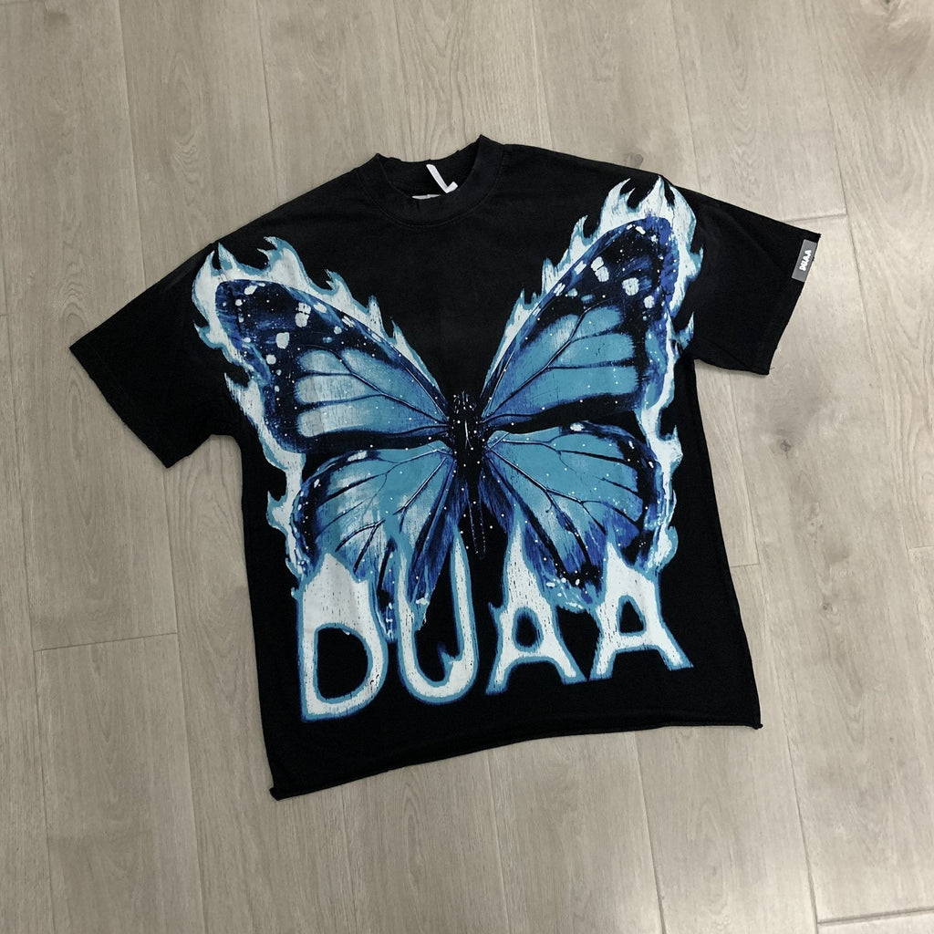 DUAA Butterfly Graphic Short-Sleeve T-Shirt — front