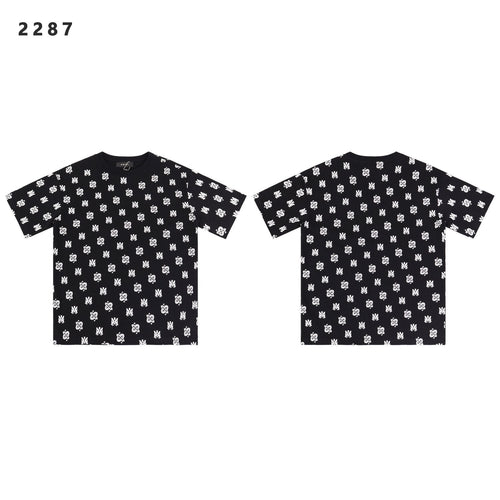 AMIRI Ornamental All-Over Graphic Short-Sleeve T-Shirt — hero