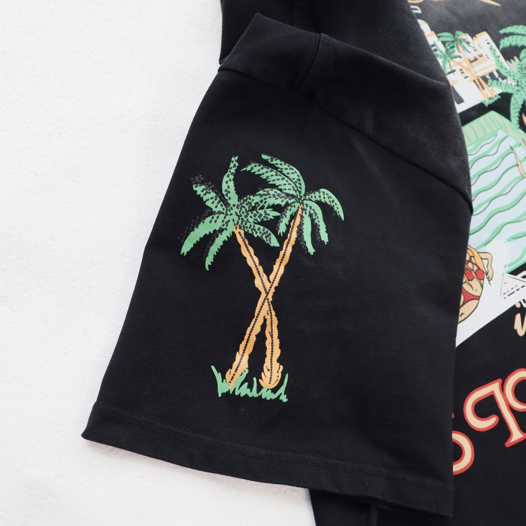 AMIRI Crystal Sinners Graphic T-Shirt — detail