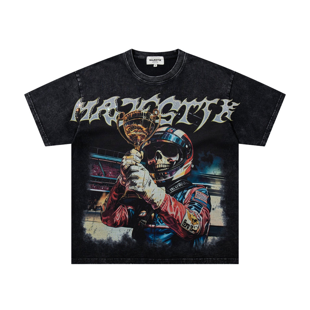 MAJESTIK Astronaut Trophy Graphic T-Shirt — hero