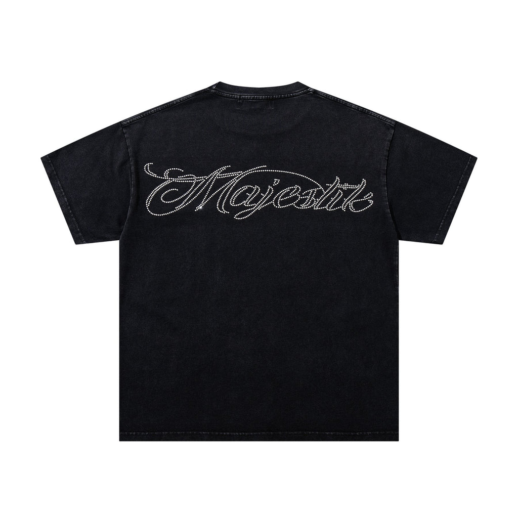 MAJESTIK Bulldog Graphic Short-Sleeve T-Shirt — back