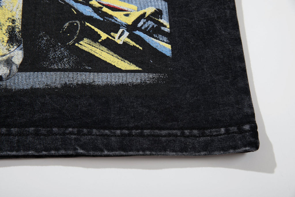MAJESTIK Racing Graphic T-Shirt — detail