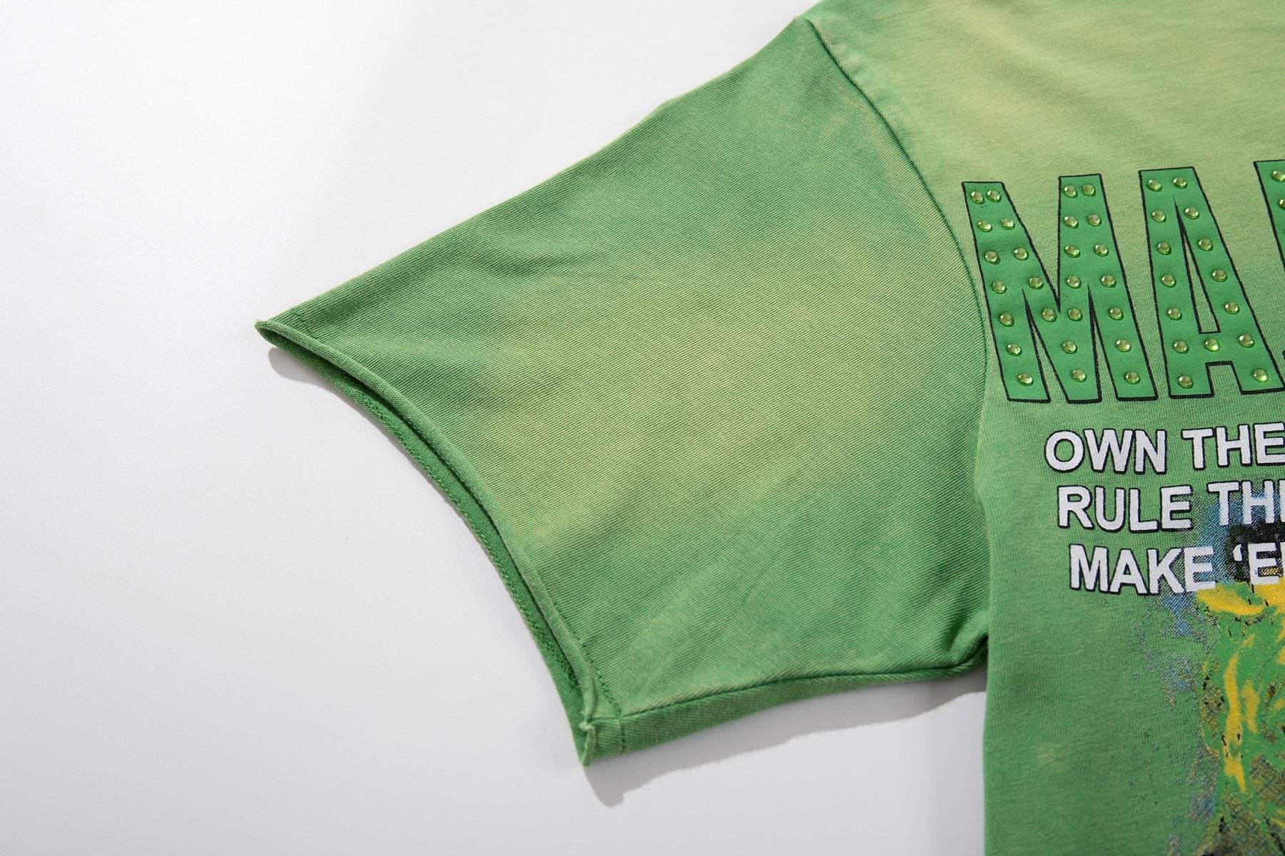 MAJESTIK Football Graphic T-Shirt — detail