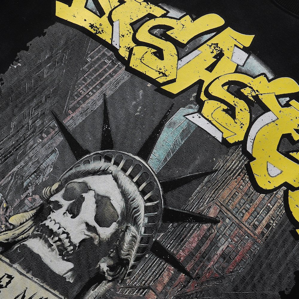 BKYS Revival Disaster Graphic Short-Sleeve T-Shirt — detail