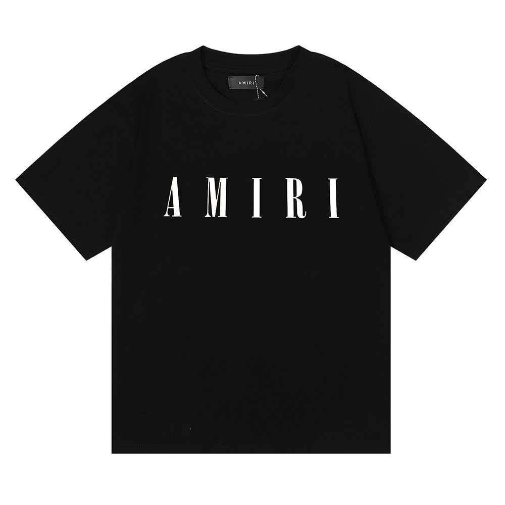 AMIRI Monochrome Wordmark T-Shirt — front