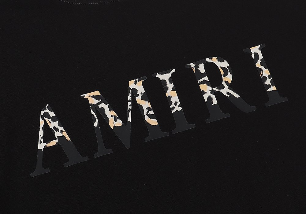 AMIRI Leopard Graphic T-Shirt — detail