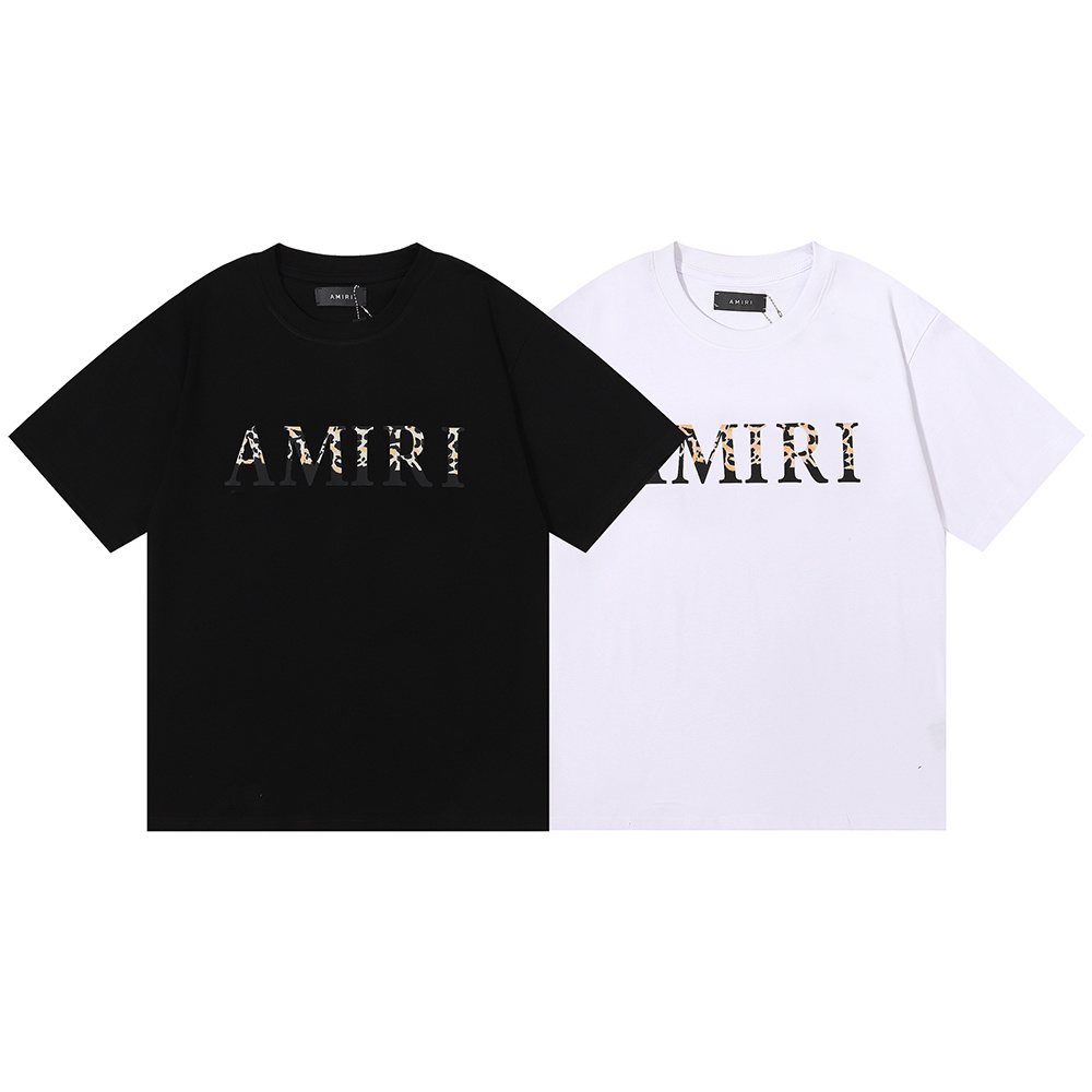 AMIRI Leopard Graphic T-Shirt — comparison