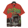 Godspeed Washed Red Skeleton Graphic T-Shirt — hero