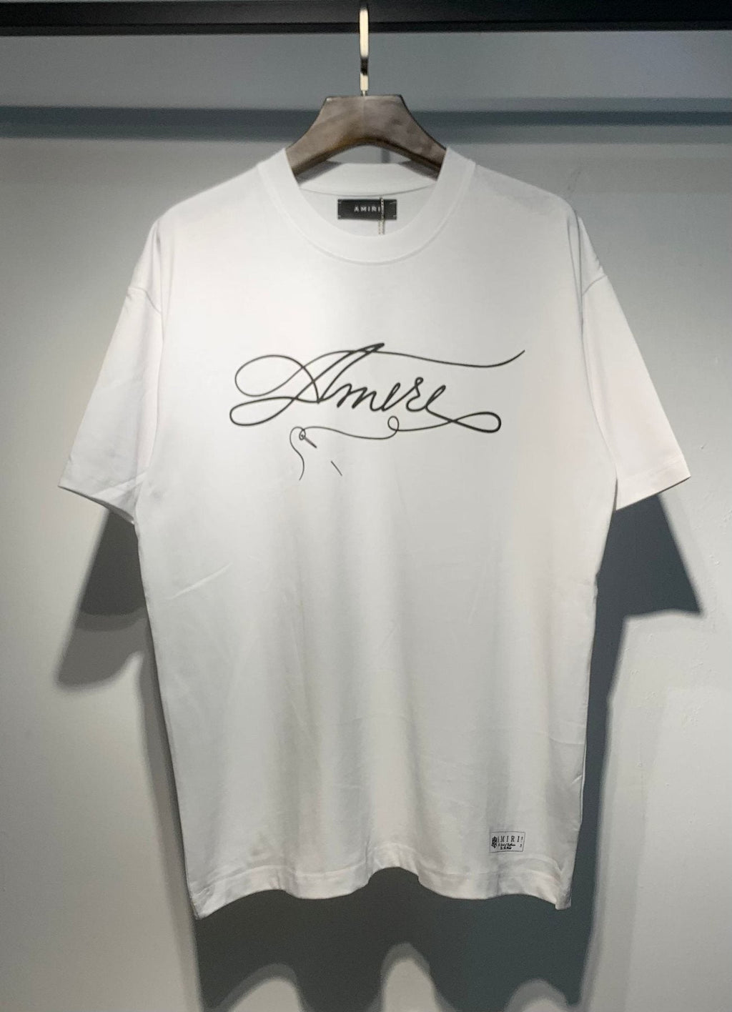 AMIRI Script Chest Graphic Short-Sleeve T-Shirt — front