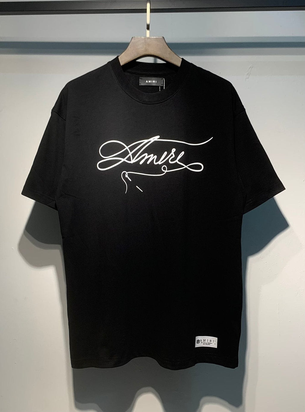 AMIRI Script Chest Graphic Short-Sleeve T-Shirt — front