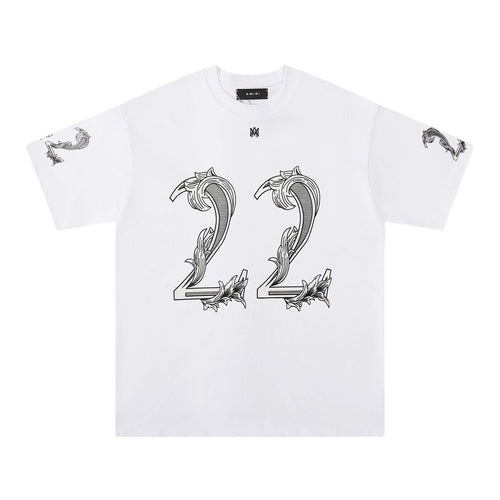 AMIRI Number Graphic Short-Sleeve T-Shirt — front