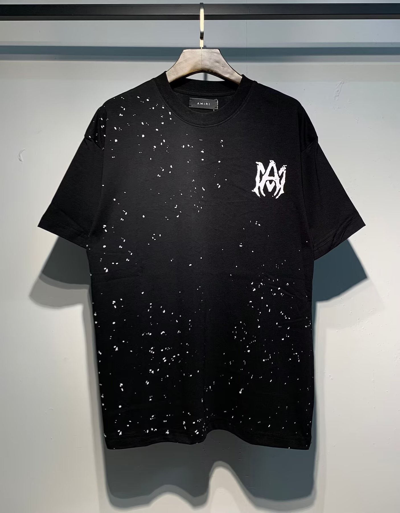 AMIRI Paint Splatter Graphic T-Shirt — front