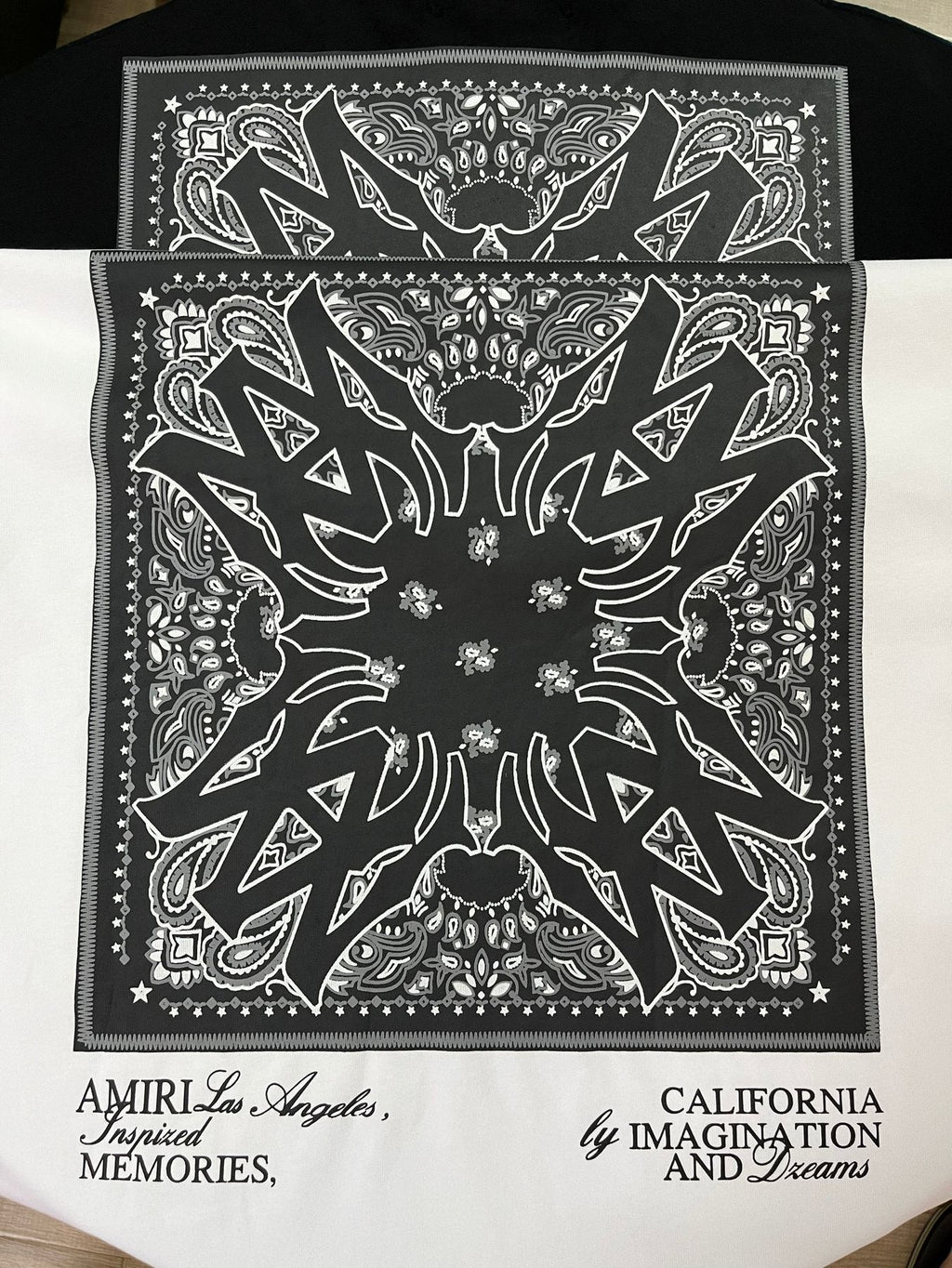 AMIRI Bandana Graphic Short-Sleeve T-Shirt — detail