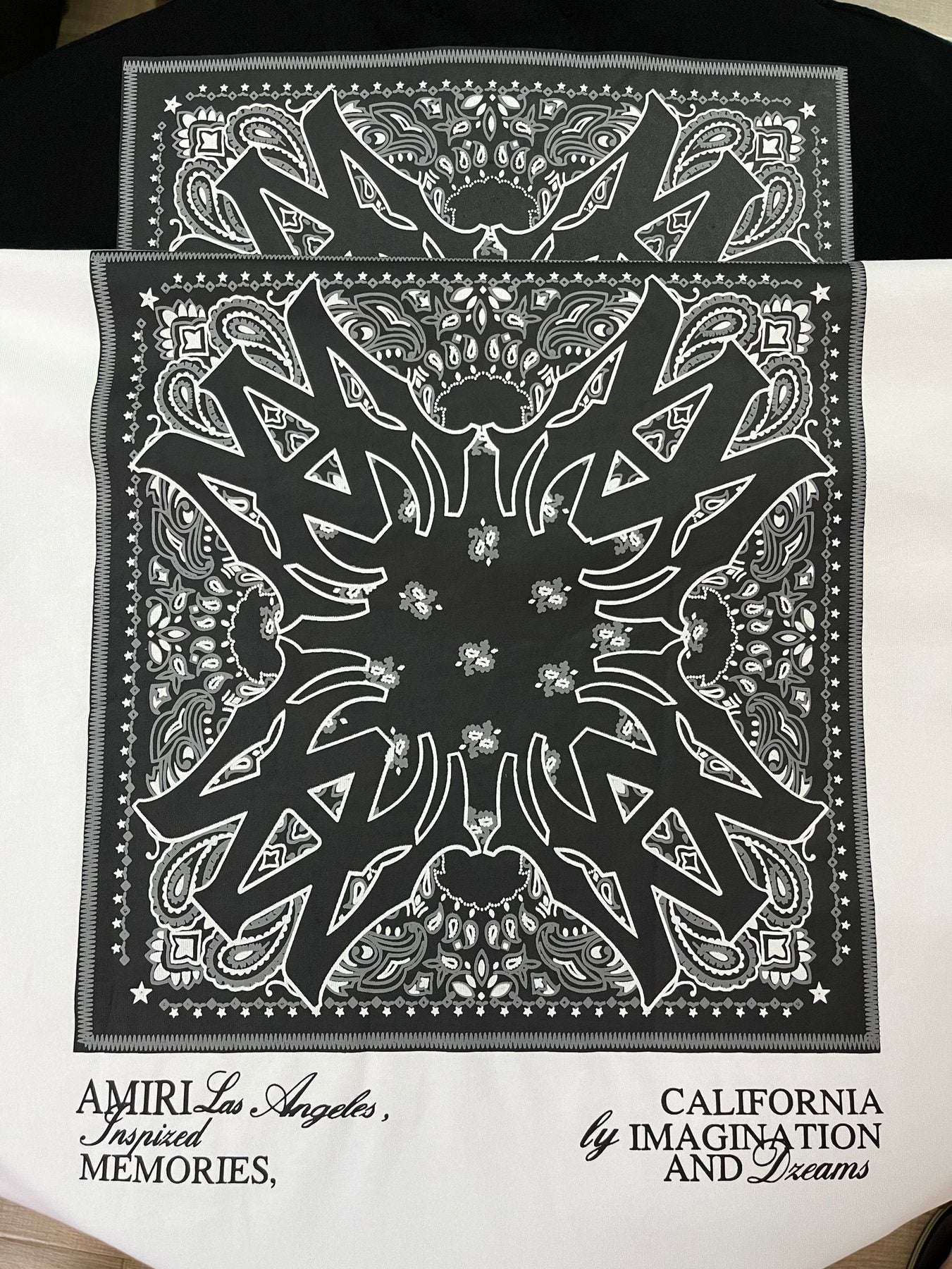 AMIRI Bandana Graphic Short-Sleeve T-Shirt — detail