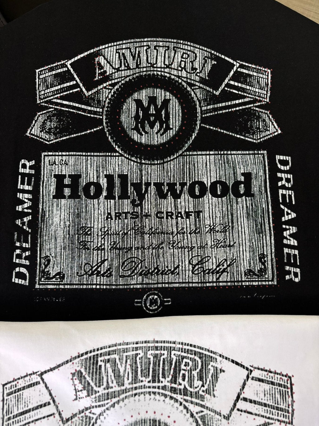 AMIRI Hollywood Graphic T-Shirt — detail