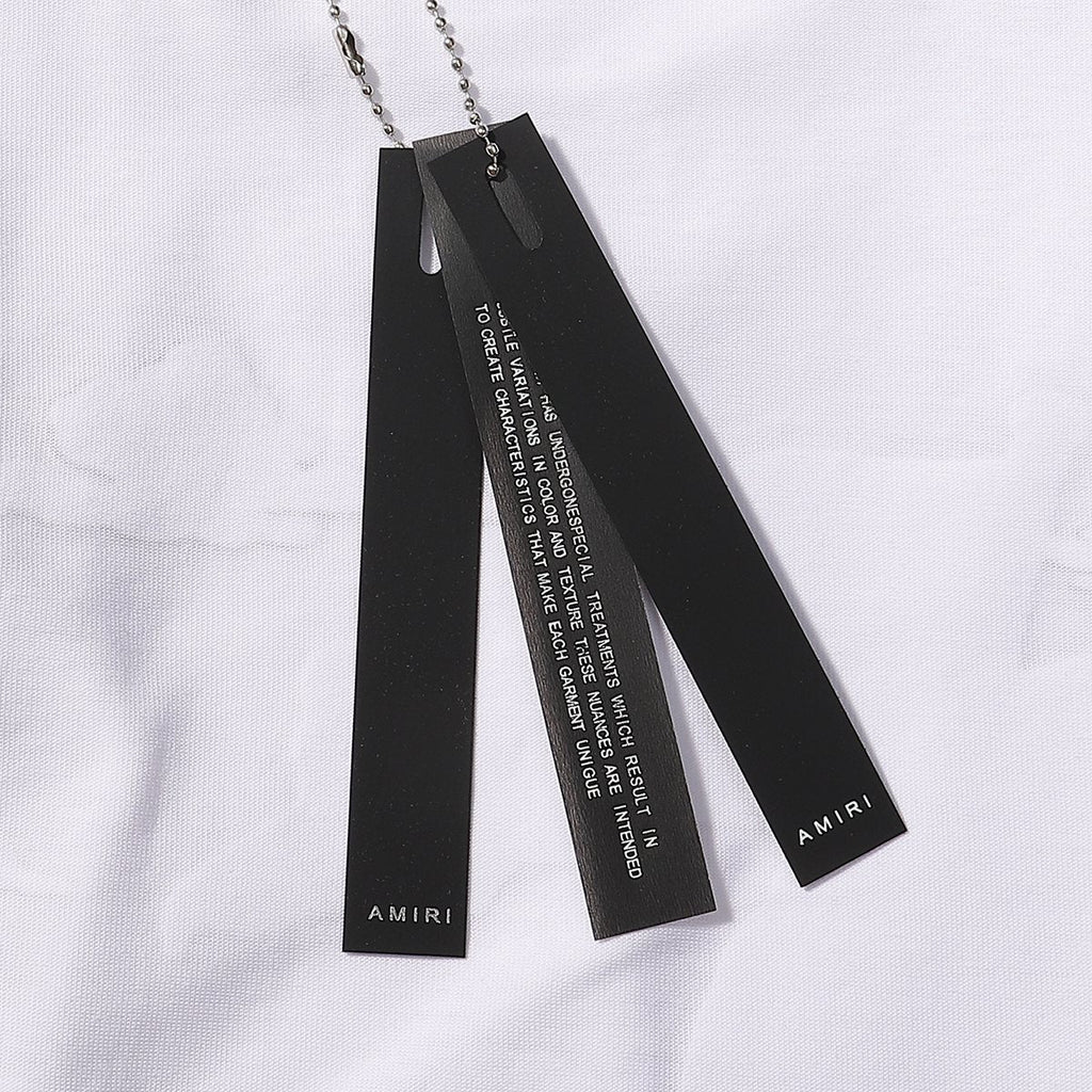 AMIRI Letter Graphic Short-Sleeve T-Shirt — hang_tag