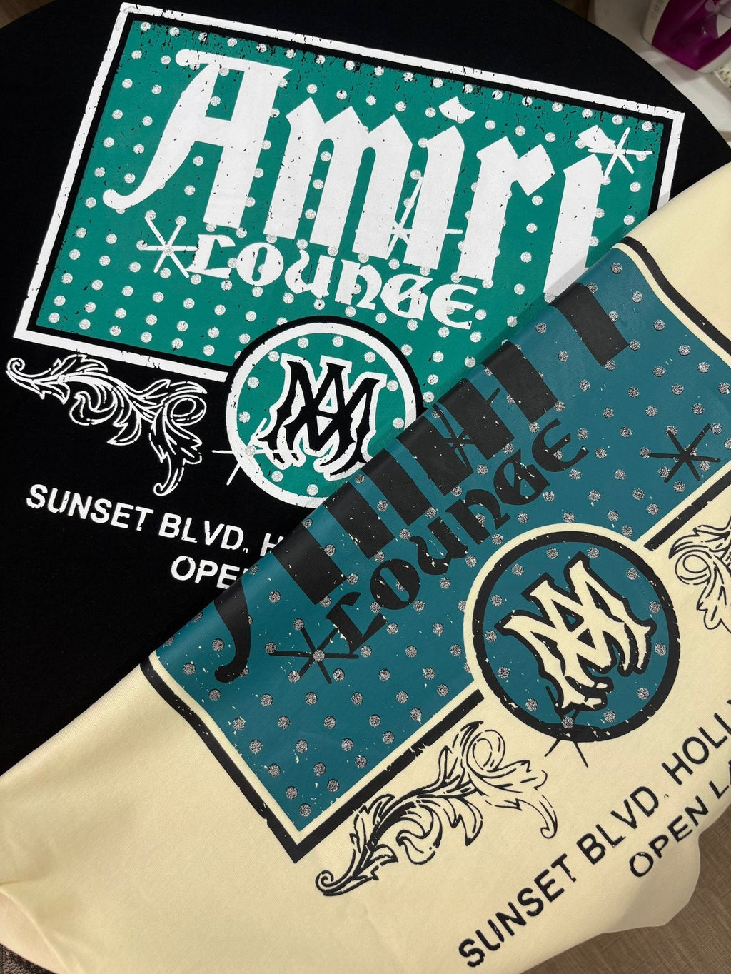 AMIRI Front and Back Graphic T-Shirt — detail