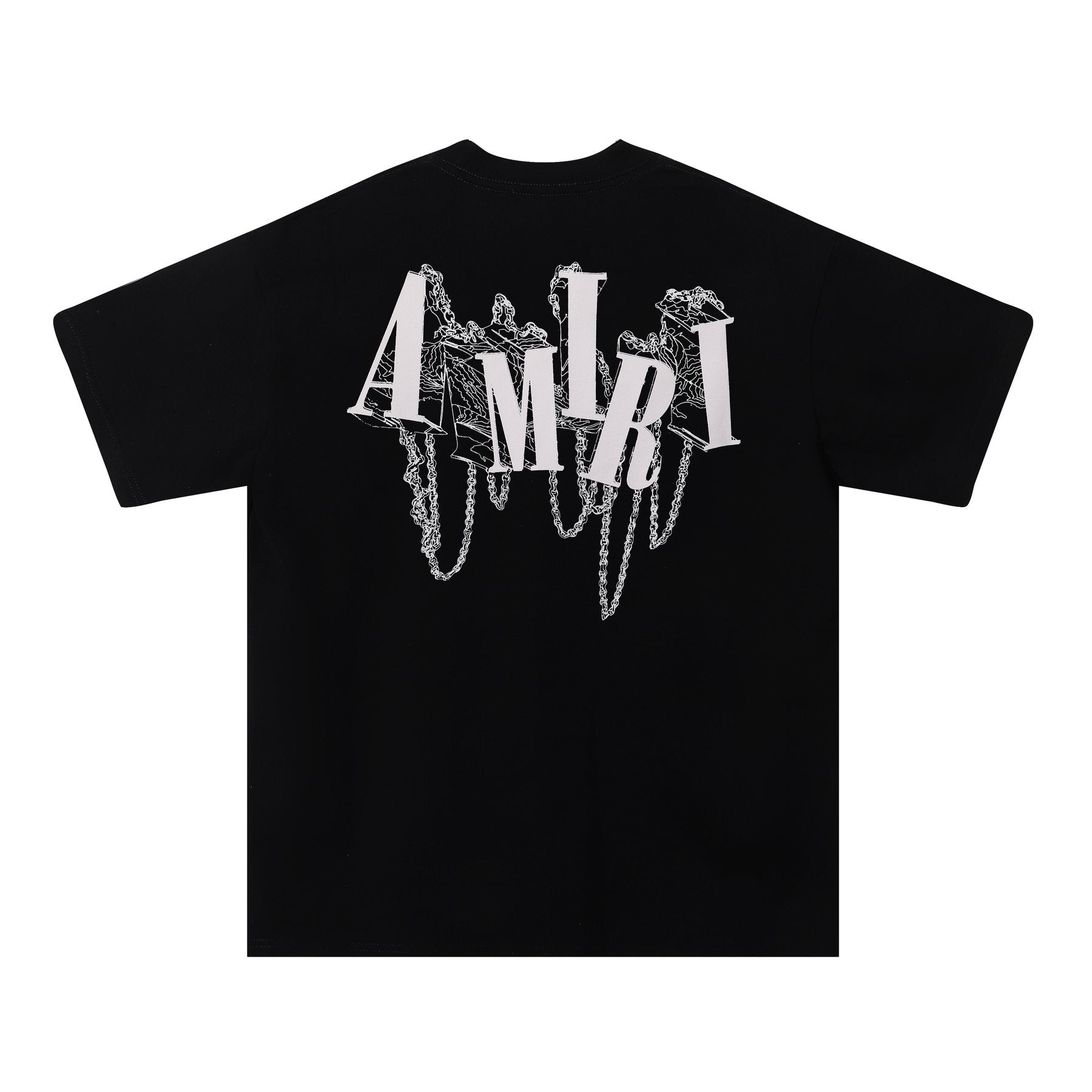 AMIRI Chain Letter Graphic T-Shirt — back