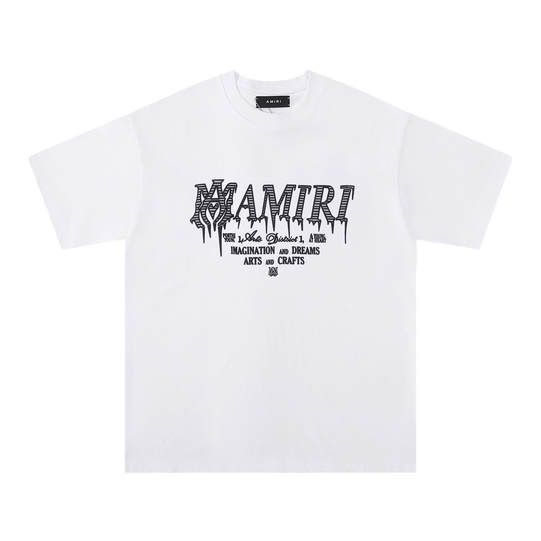 AMIRI Crest Graphic Short-Sleeve T-Shirt — front