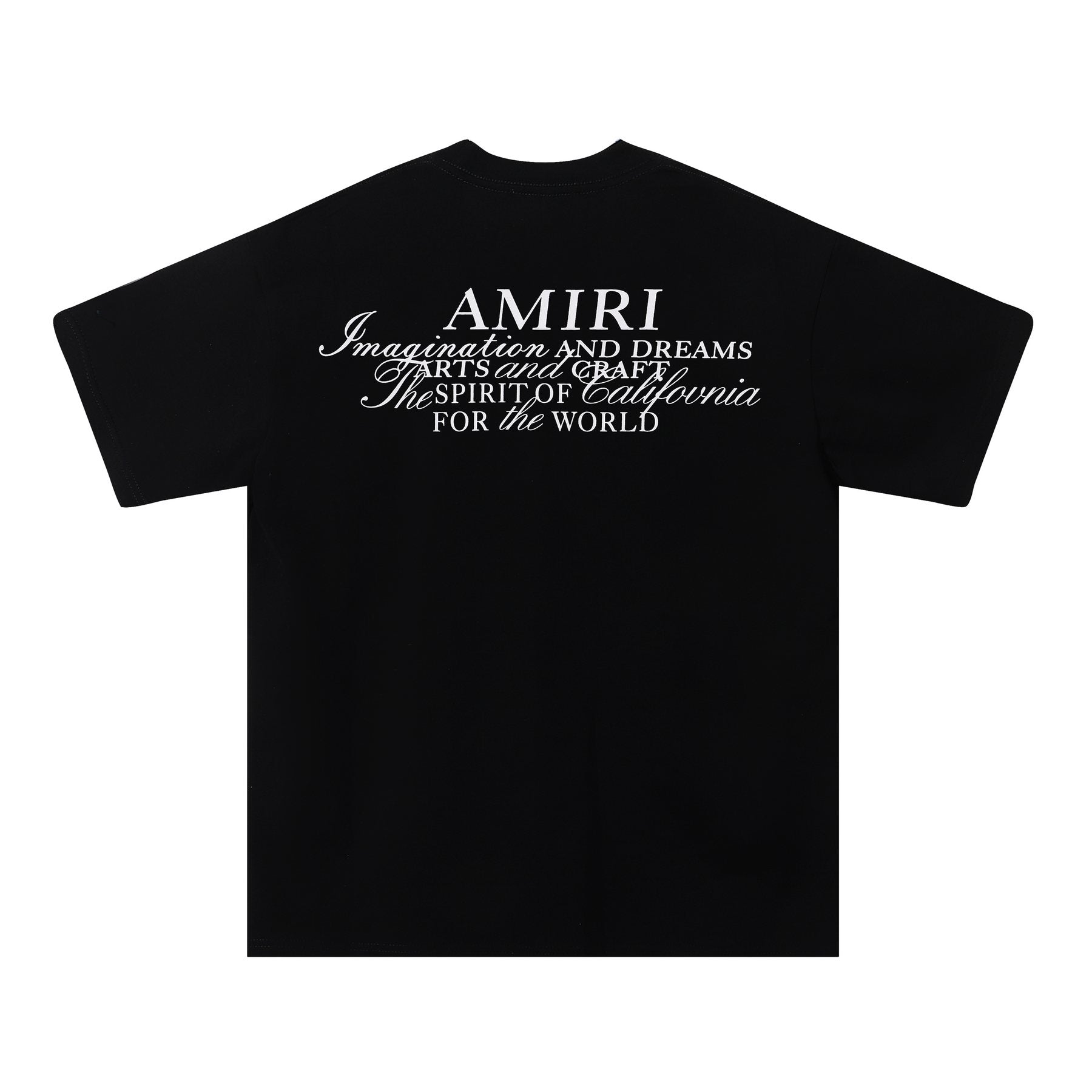AMIRI Letter Graphic Short-Sleeve T-Shirt — back