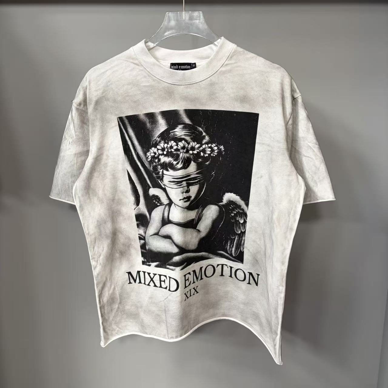 MIXED EMOTION Cherub Graphic Short-Sleeve T-Shirt — hero