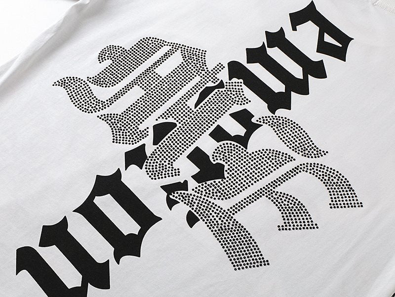 MIXED EMOTION Lighthouse & Diver Graphic T-Shirt — detail