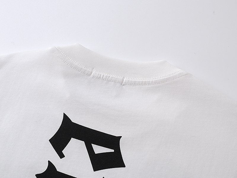 MIXED EMOTION Lighthouse & Diver Graphic T-Shirt — detail