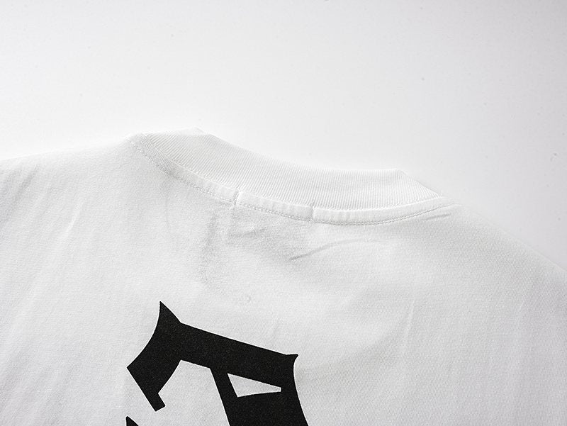 Mixed Emotions Alien Palm Tree Graphic T-Shirt — detail