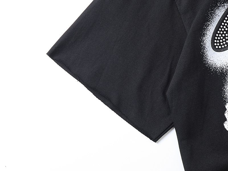Mixed Emotion Angel Graphic Short-Sleeve T-Shirt — detail