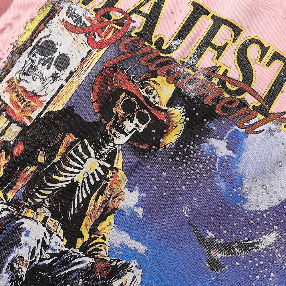MAJESTIK Back To The One Graphic T-Shirt — detail