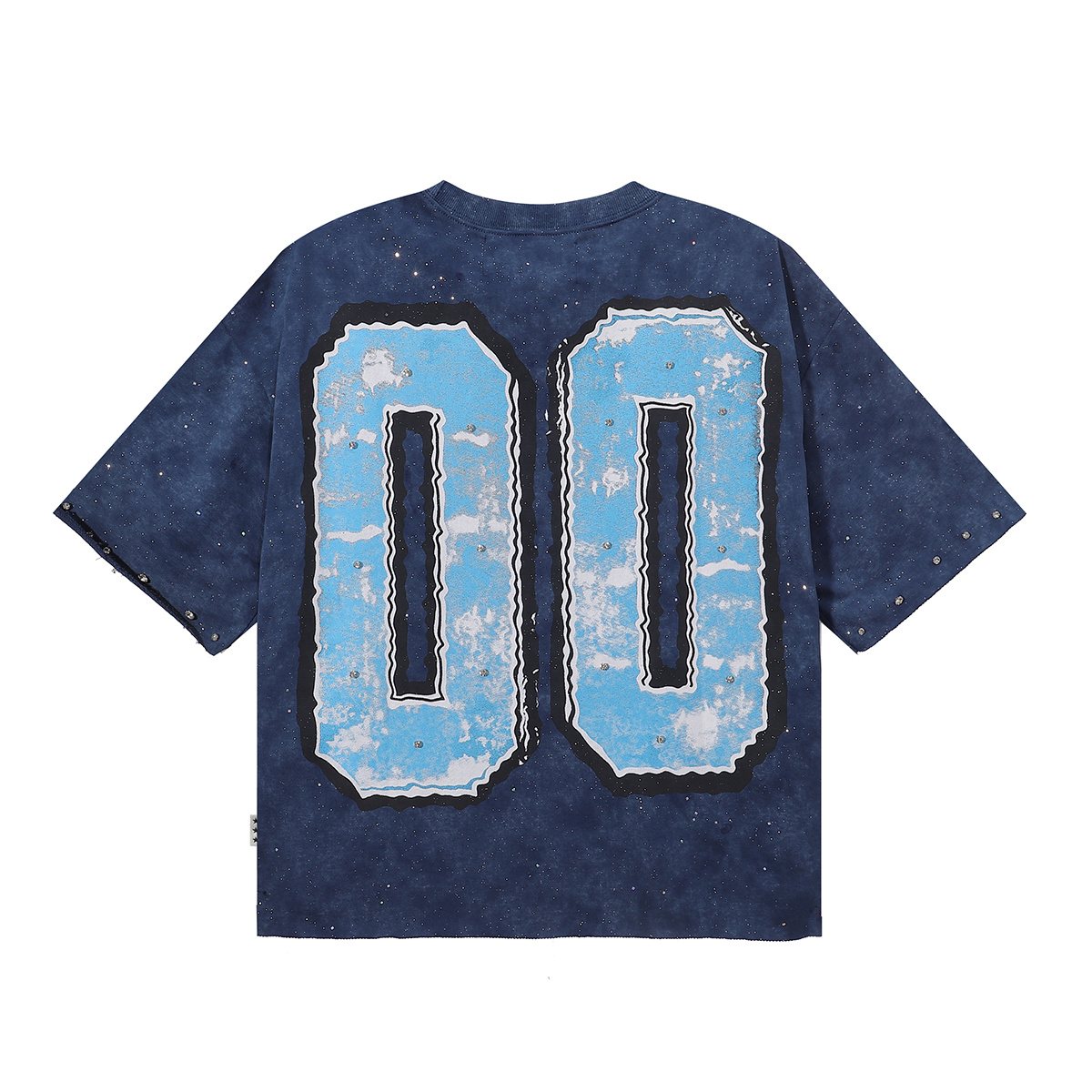 BKYS Revival Football Graphic Cropped T-Shirt — back