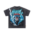 FIRST ROW Warning Not So Quiet Wolf Cropped T-Shirt — hero