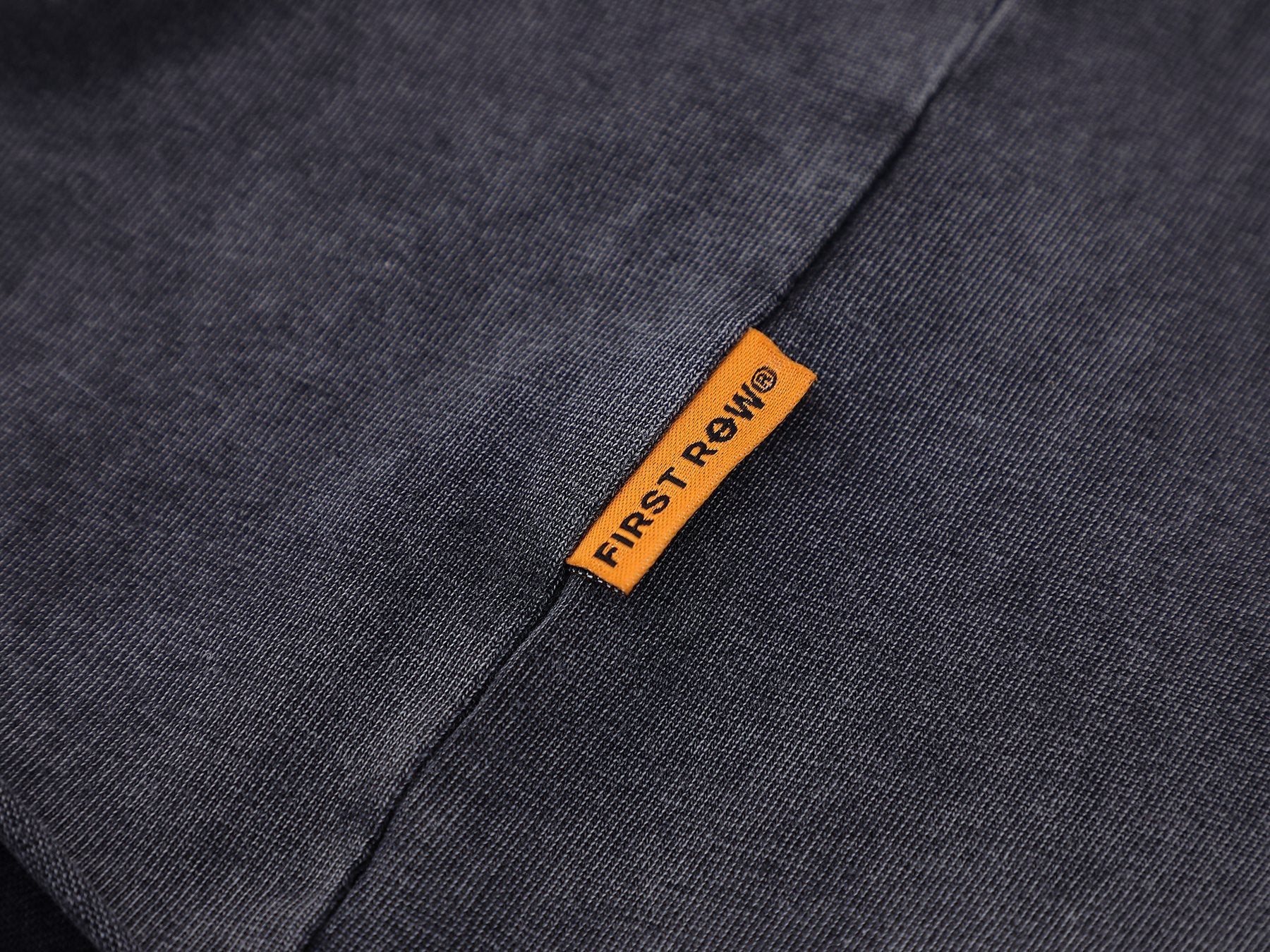 FIRST ROW Warning Not So Quiet Wolf Cropped T-Shirt — hang_tag