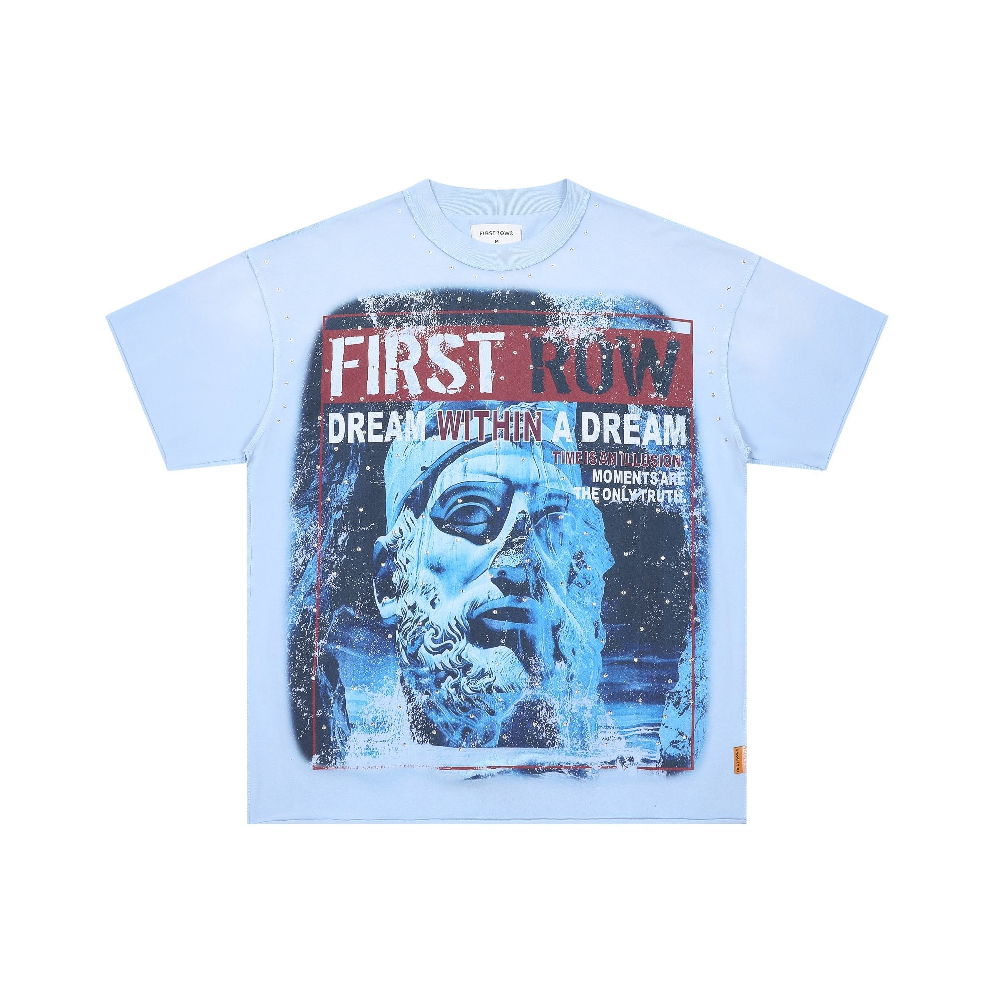 FIRST ROW Lost Utopia Ruins Dream Cropped T-Shirt — hero