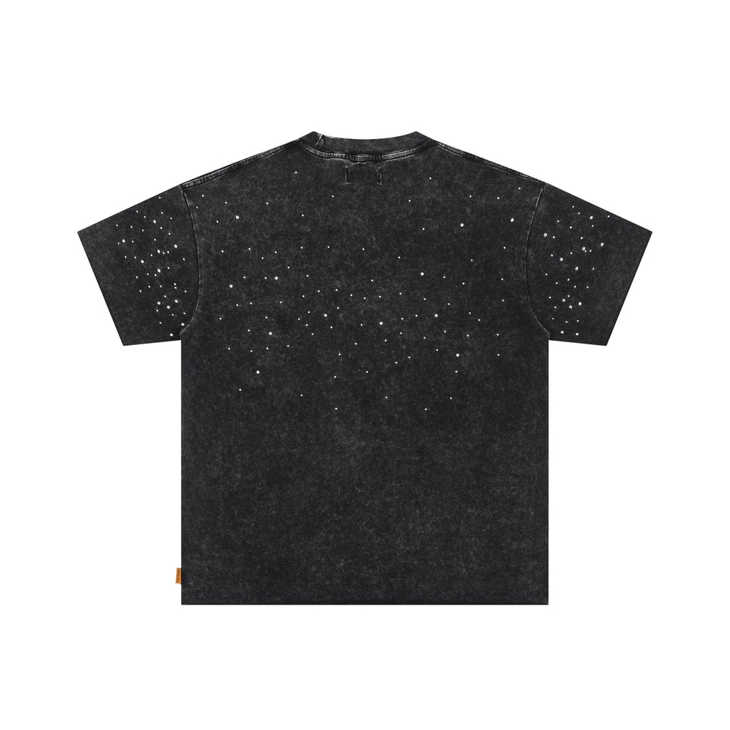 FIRST ROW Made in Heaven Angel Graphic Cropped T-Shirt — back
