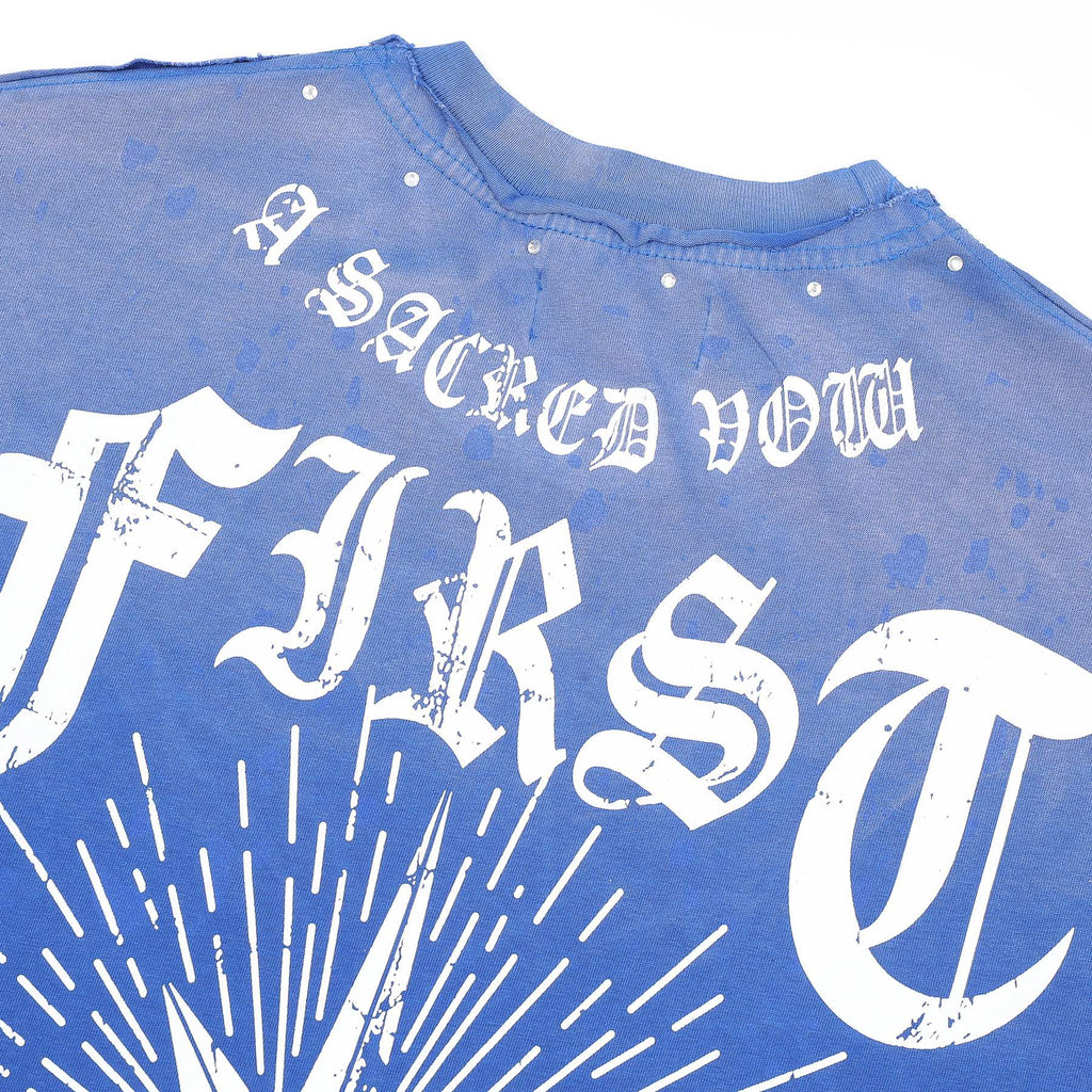 FIRST ROW A Sacred Vow Heart Graphic T-Shirt — detail