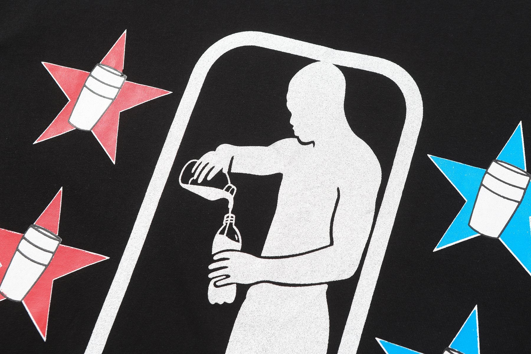 THAT'S A AWFUL LOT OF COUGH SYRUP Graphic Short-Sleeve T-Shirt — detail